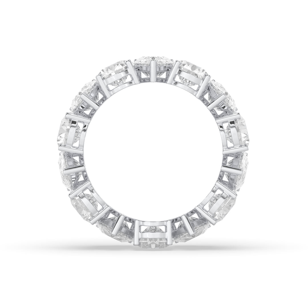 North-South Pear Eternity Band