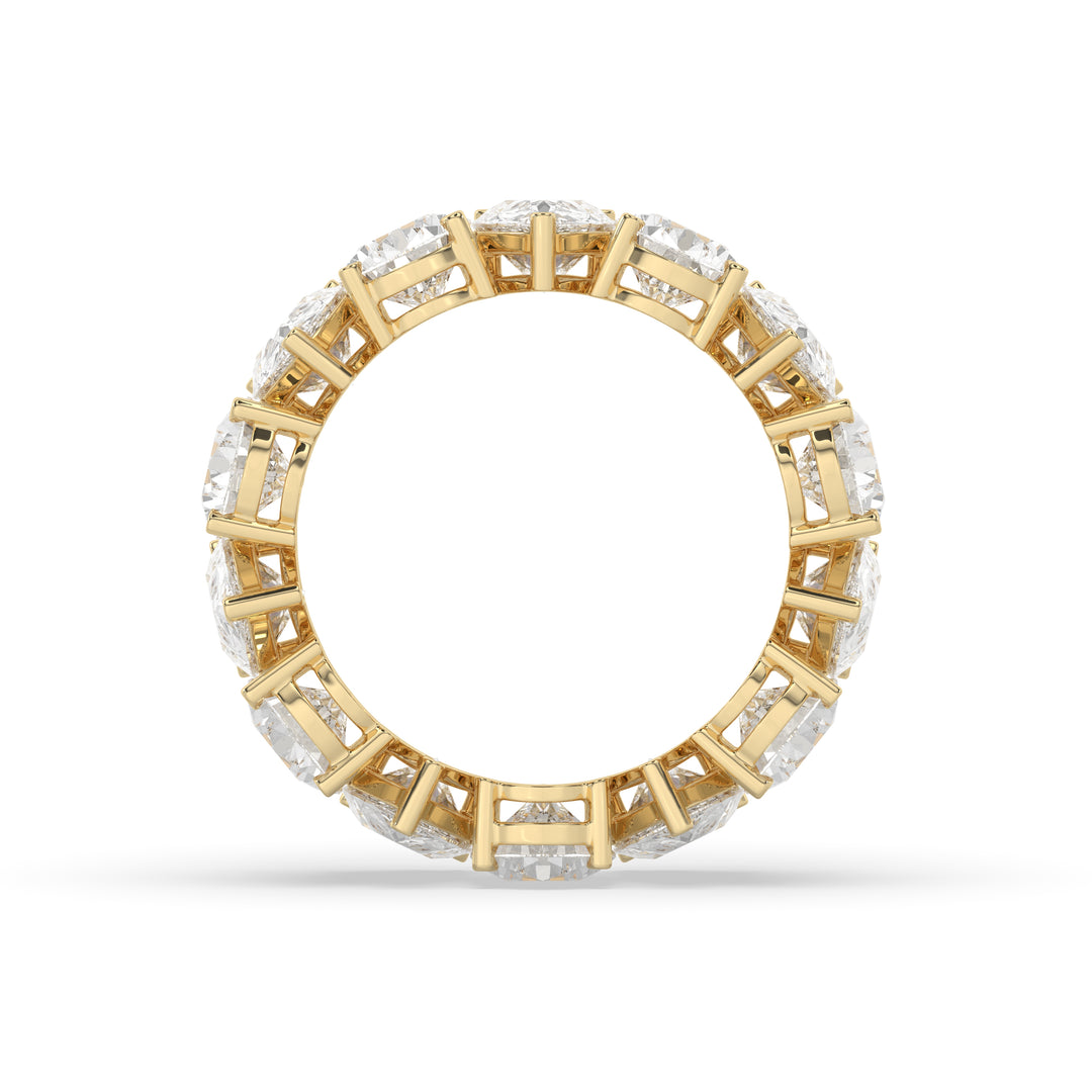 North-South Pear Eternity Band