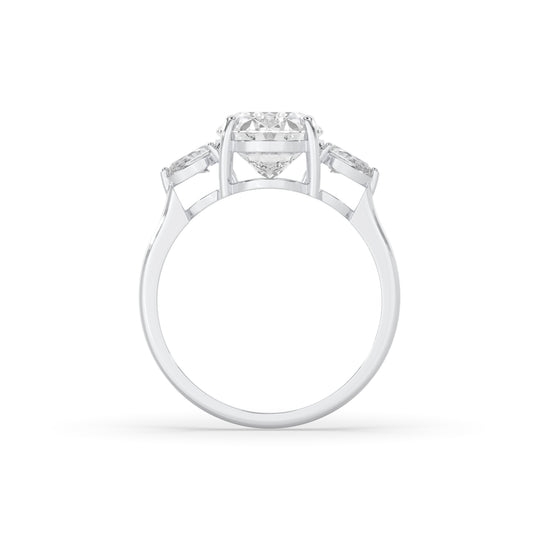 3 Pear Engagement Ring