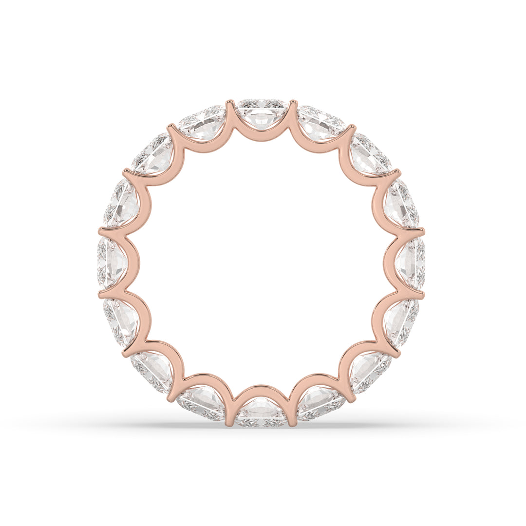 Radiant U-Prong Eternity Band