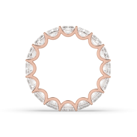 Radiant U-Prong Eternity Band