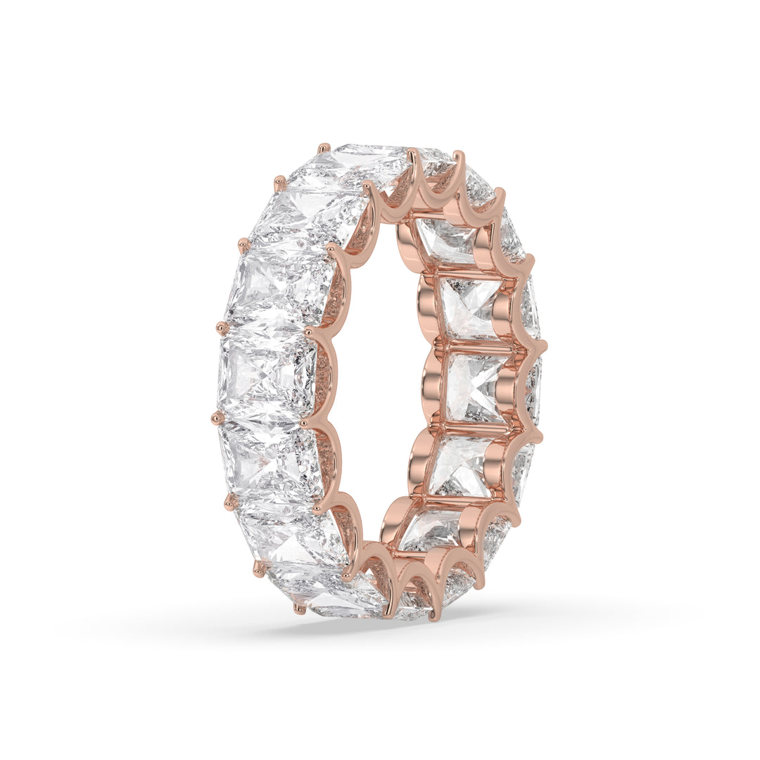 Radiant U-Prong Eternity Band