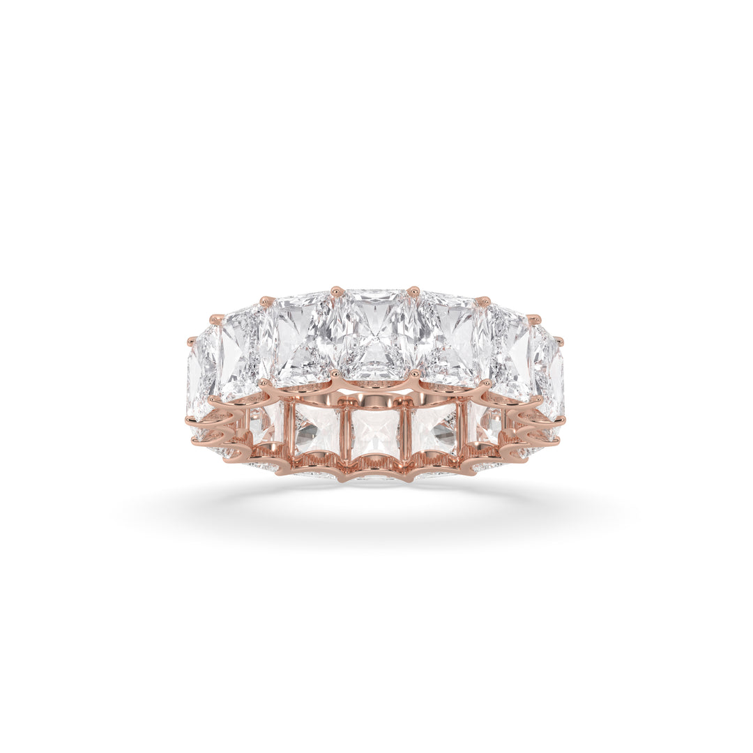 Radiant U-Prong Eternity Band