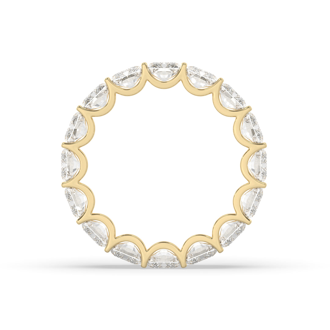 Radiant U-Prong Eternity Band