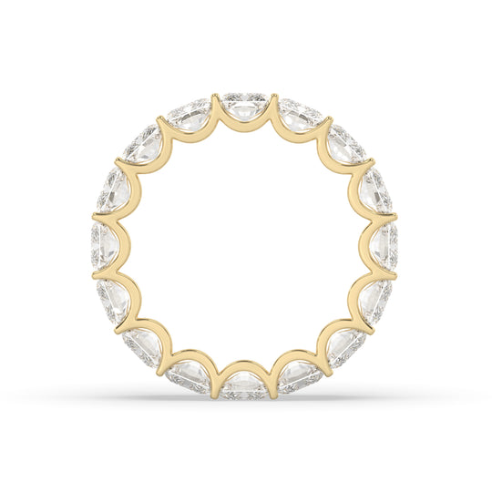 Radiant U-Prong Eternity Band