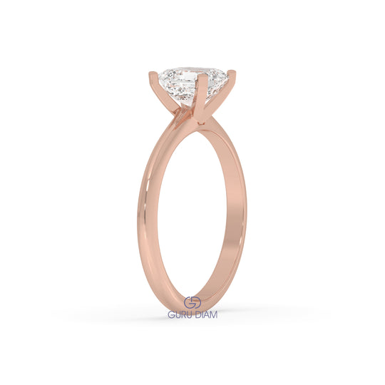 Asscher Engagement Ring