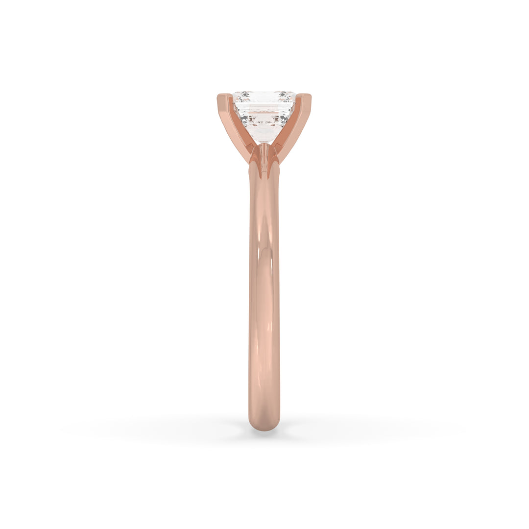 Asscher Engagement Ring