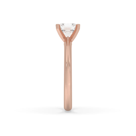 Asscher Engagement Ring
