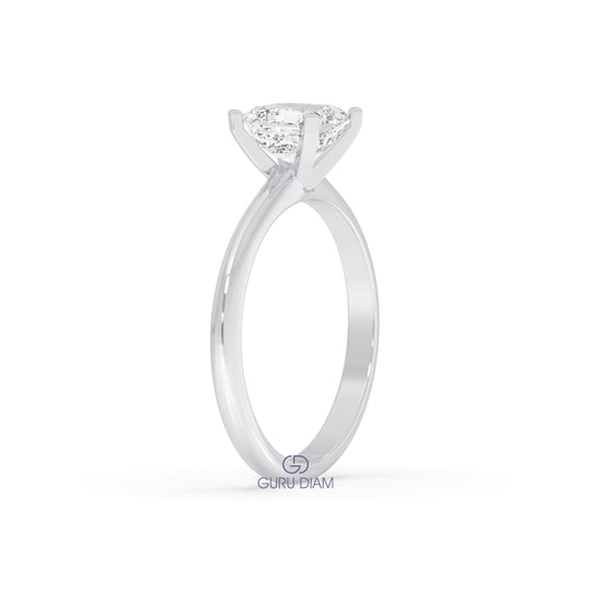Asscher Engagement Ring