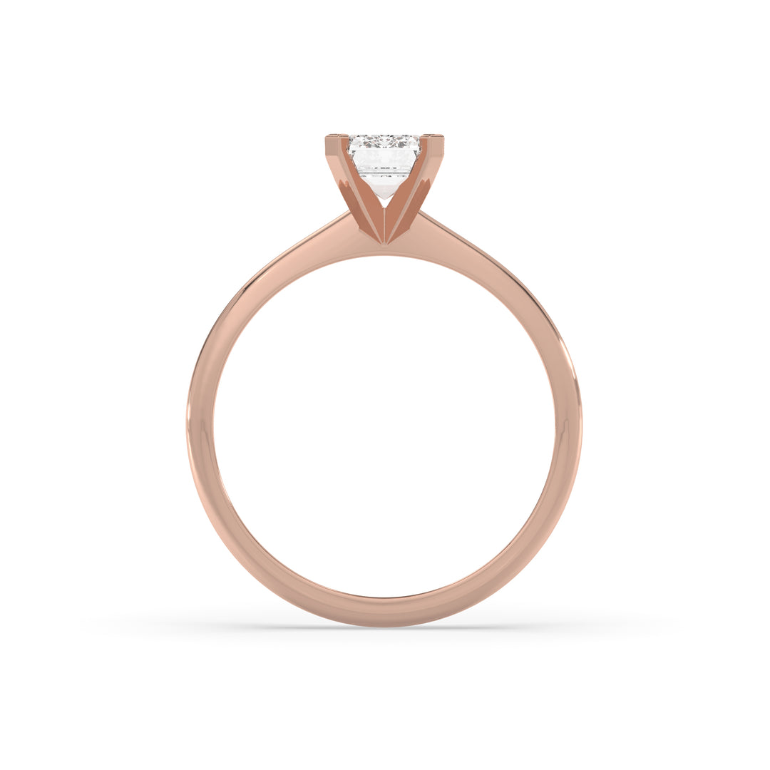 Emerald Solitaire Ring
