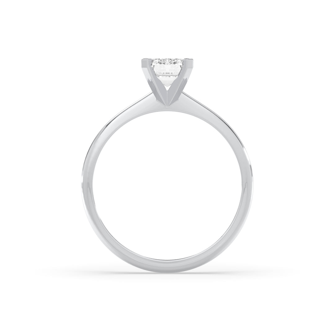 Emerald Solitaire Ring