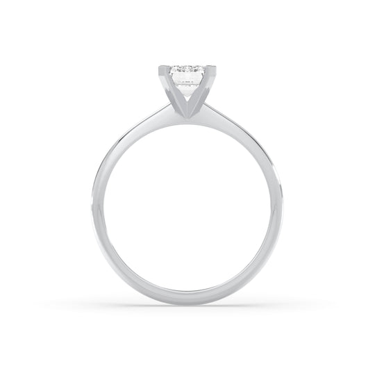 Emerald Solitaire Ring