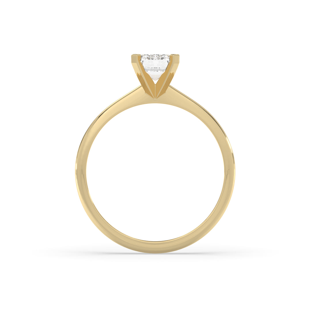 Emerald Solitaire Ring