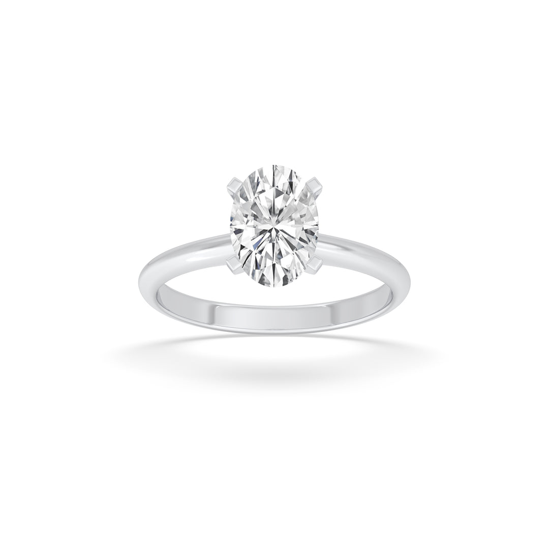 Oval Engagement Ring