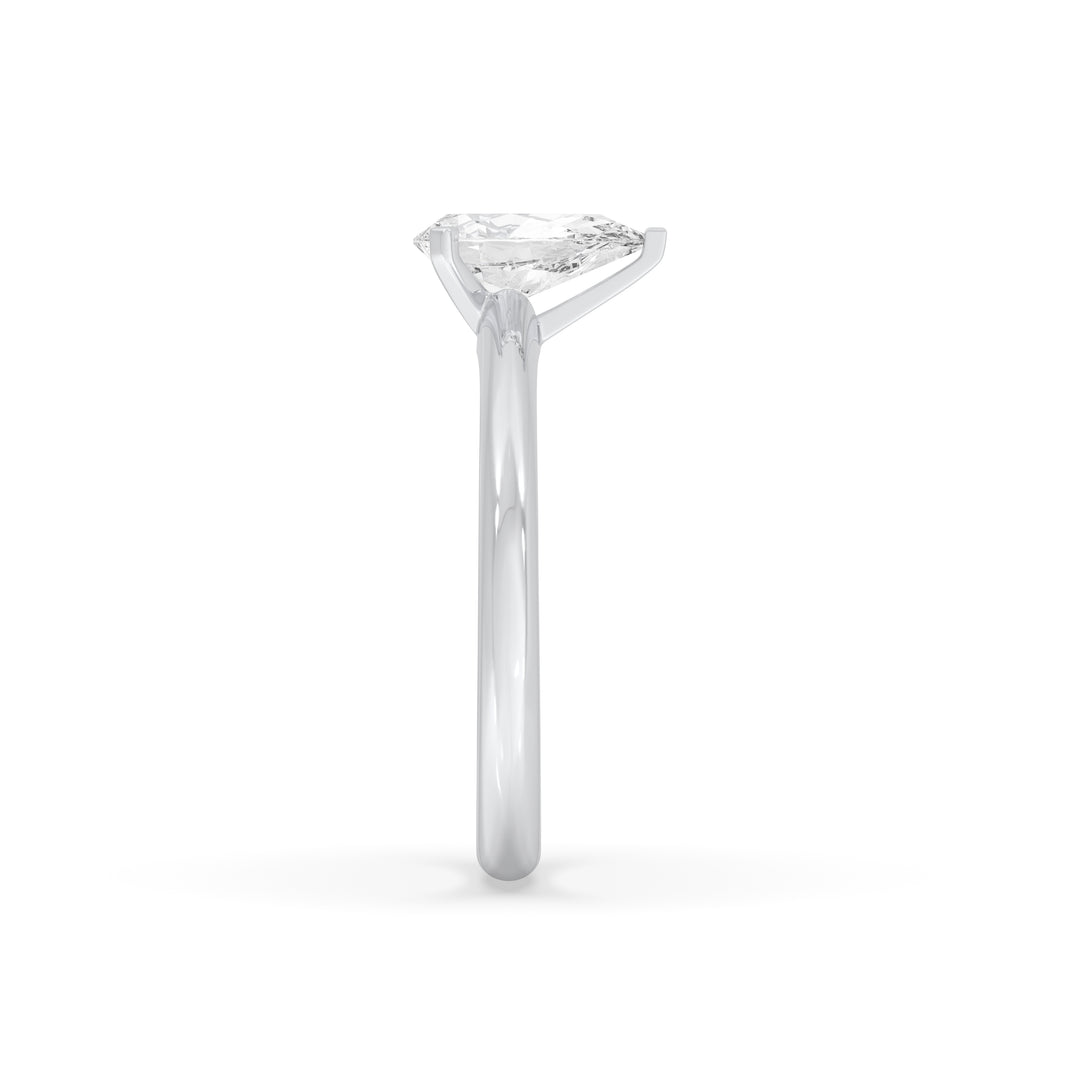 Princess Solitaire Ring