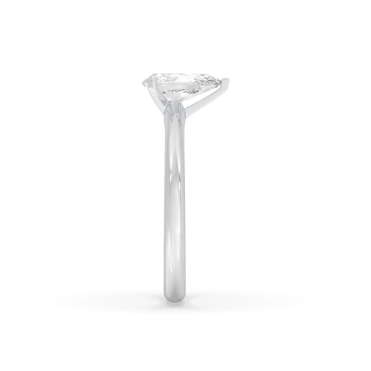 Princess Solitaire Ring