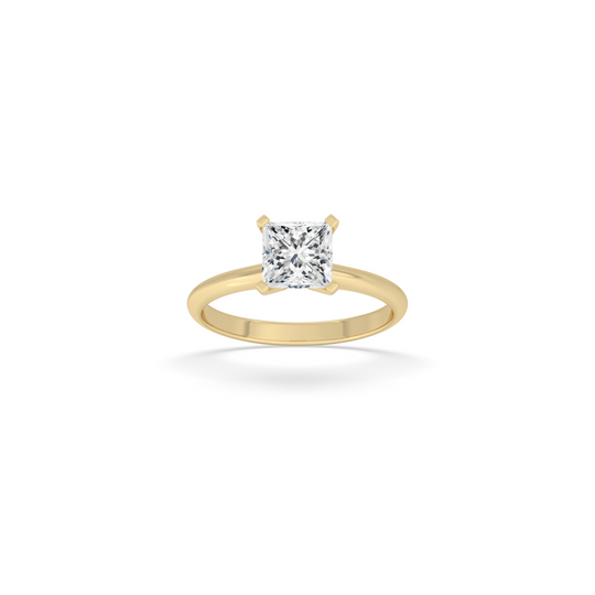 Emerald-Cut Engagement Ring