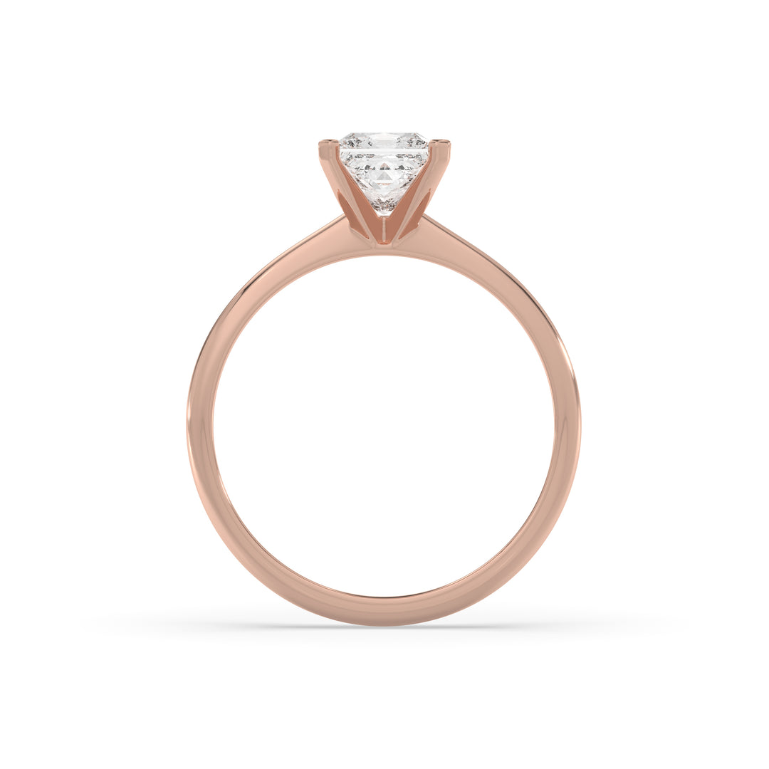Princess Solitaire Ring