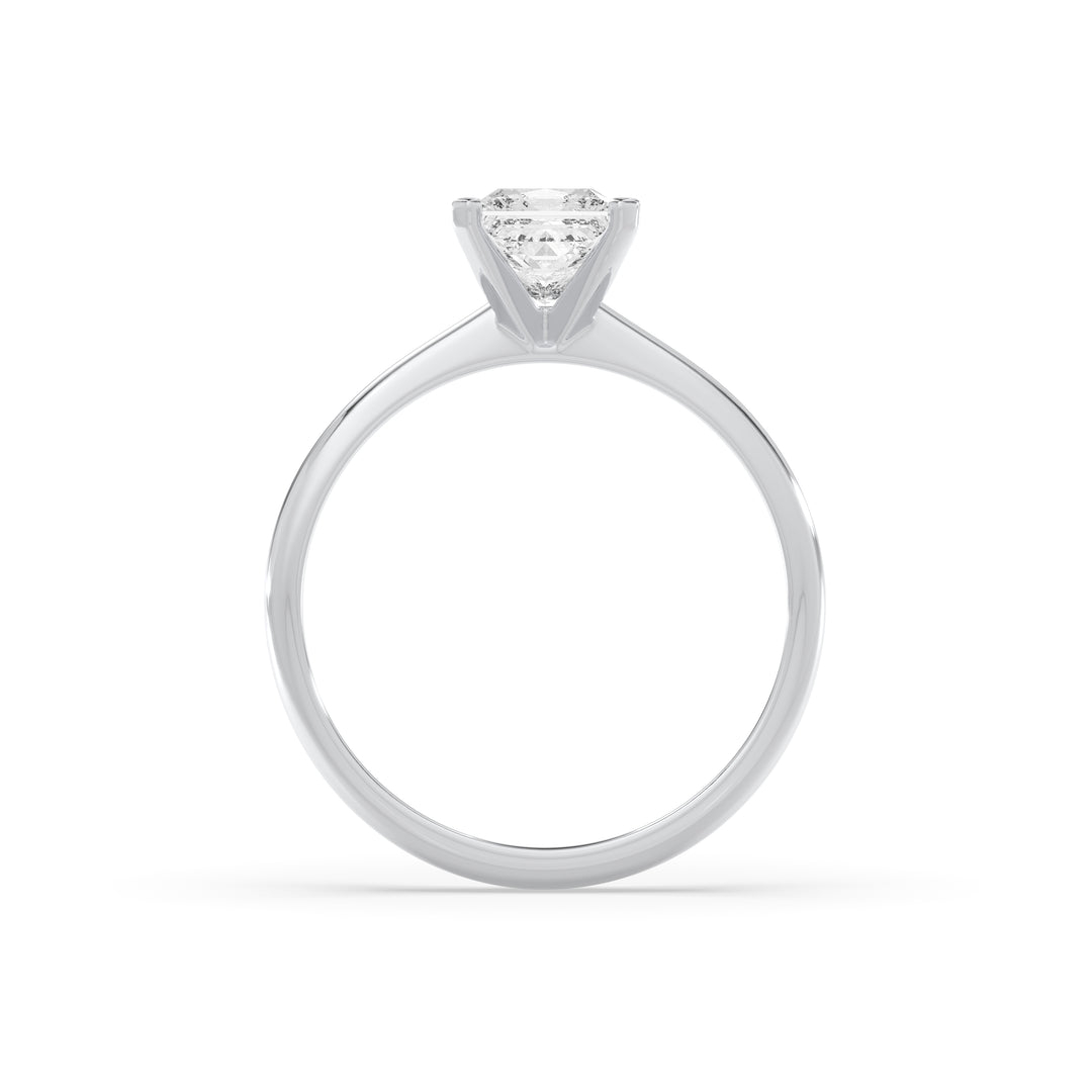 Princess Solitaire Ring