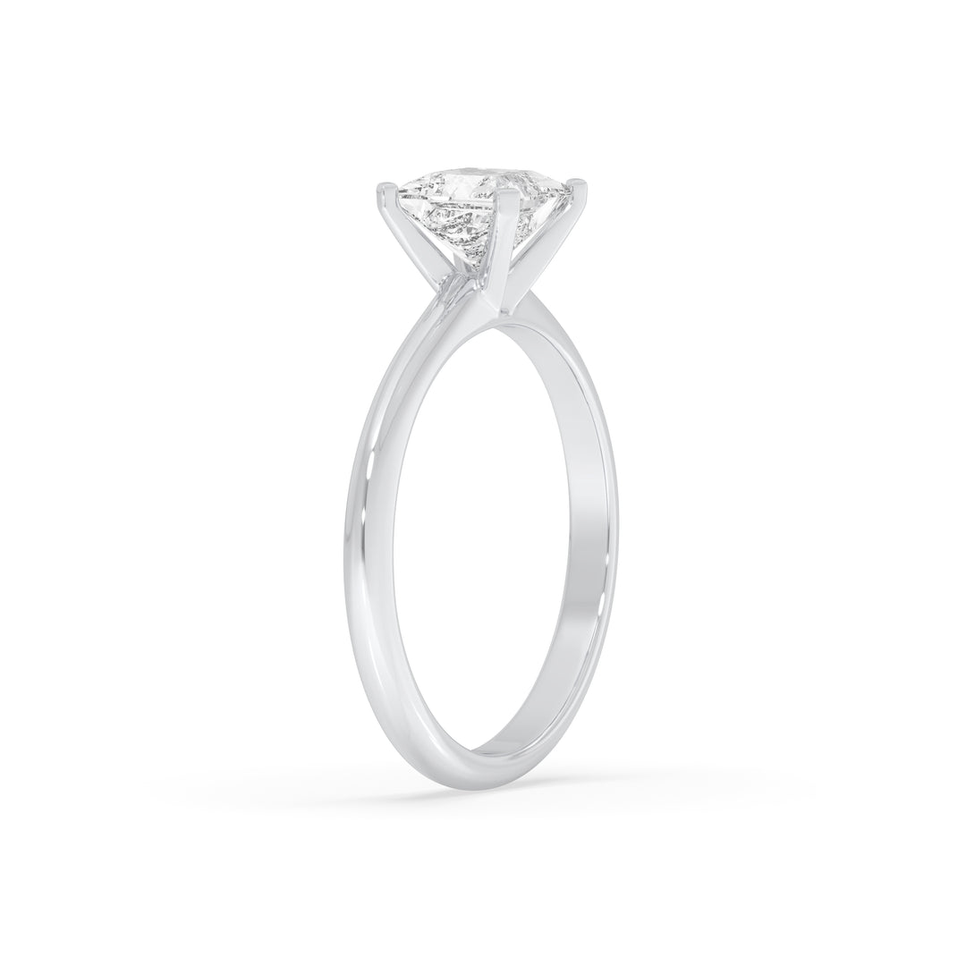 Princess Solitaire Ring