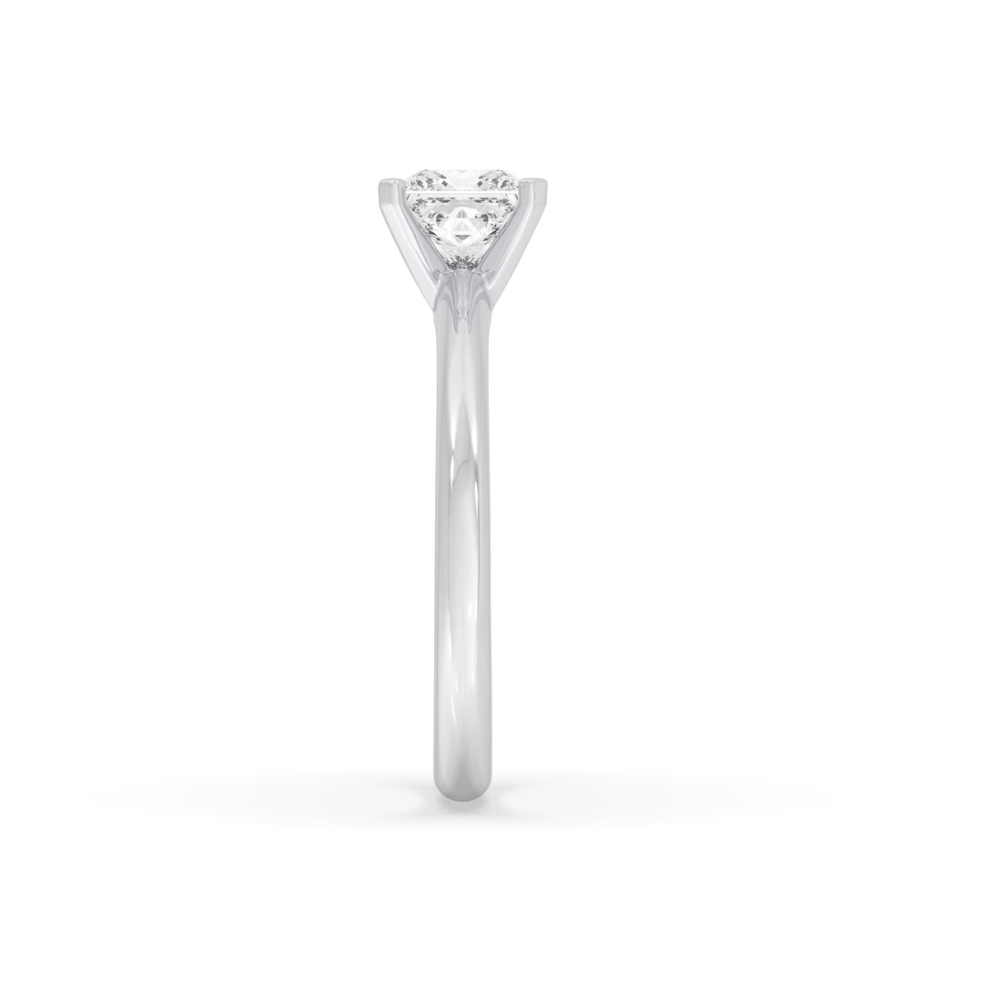 Princess Solitaire Ring