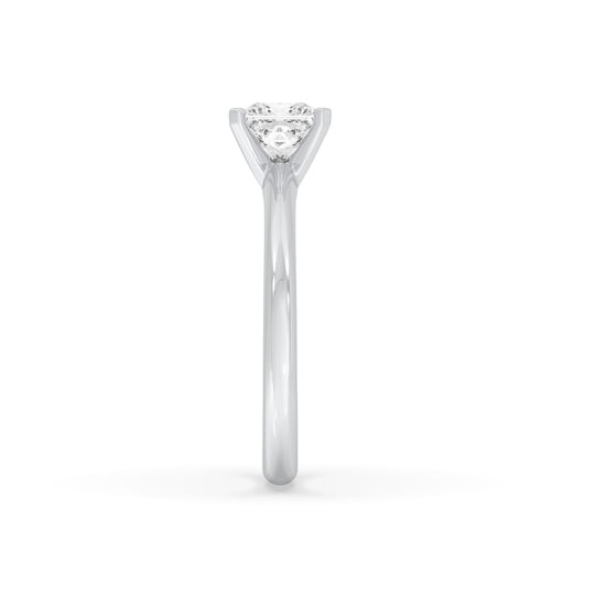 Princess Solitaire Ring