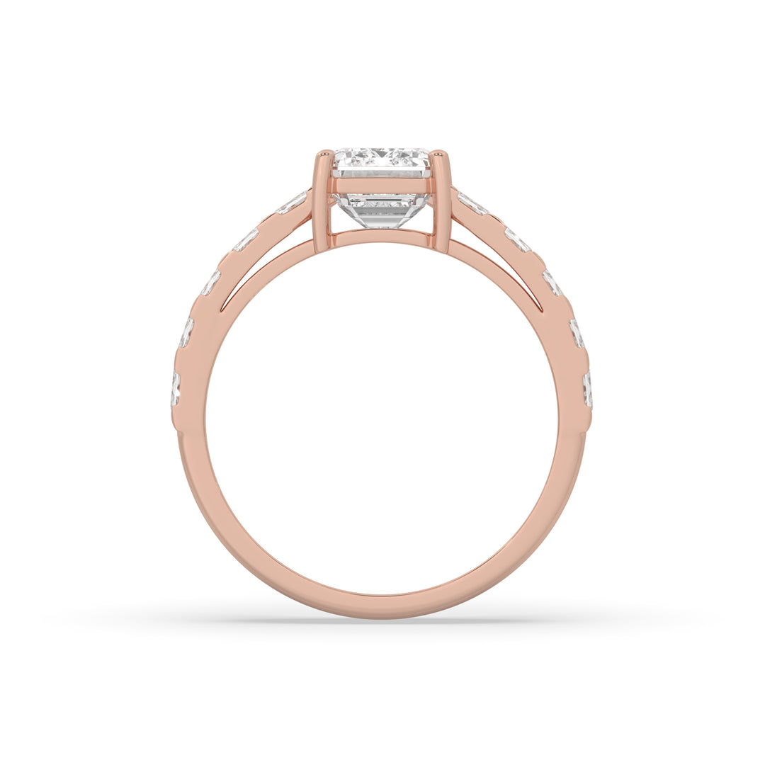 Emerald Cut Engagement Ring