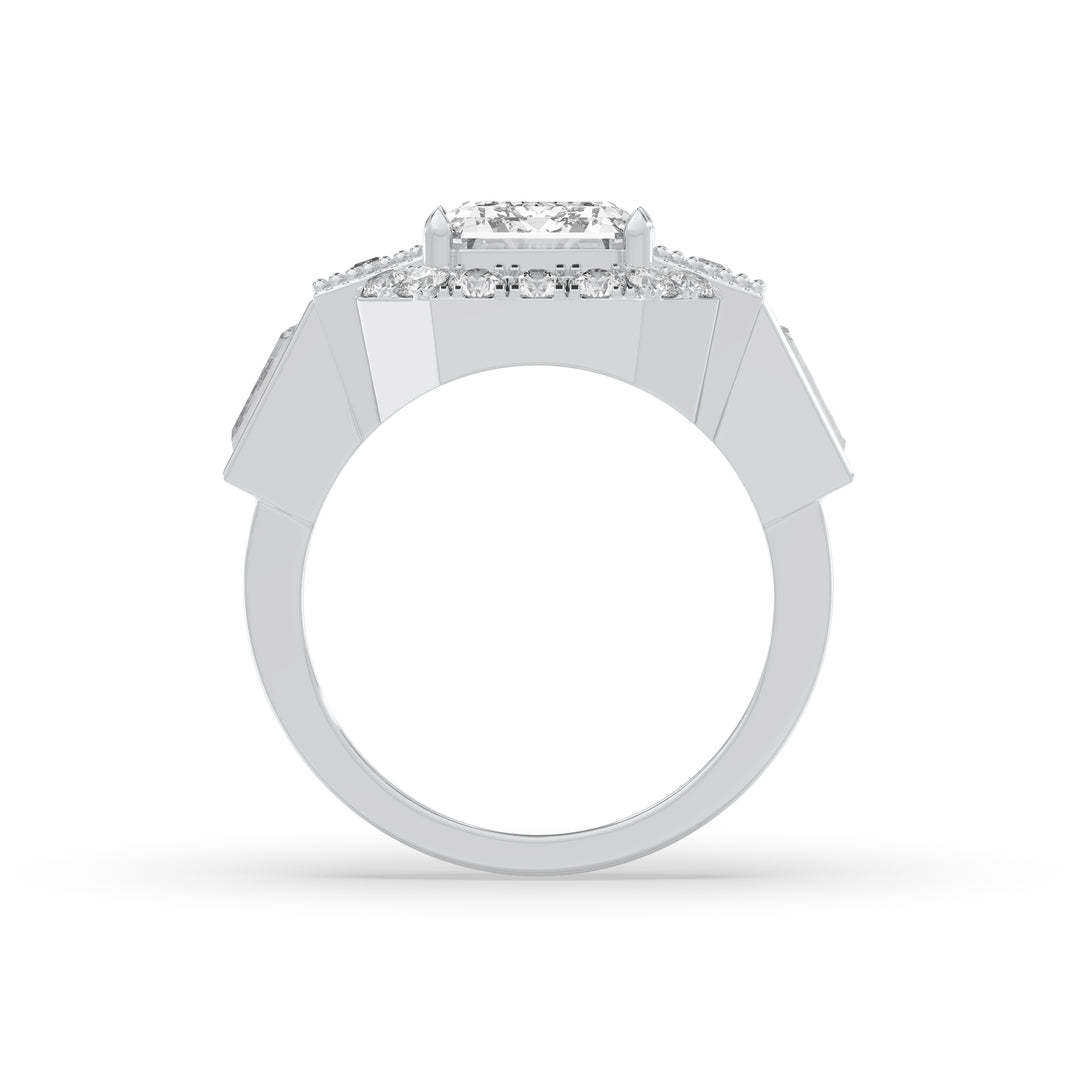 Emerald Engagement Ring
