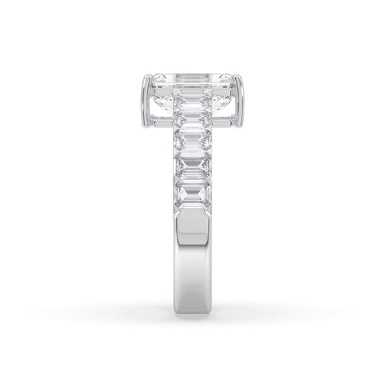 Emerald Cut Engagement Ring