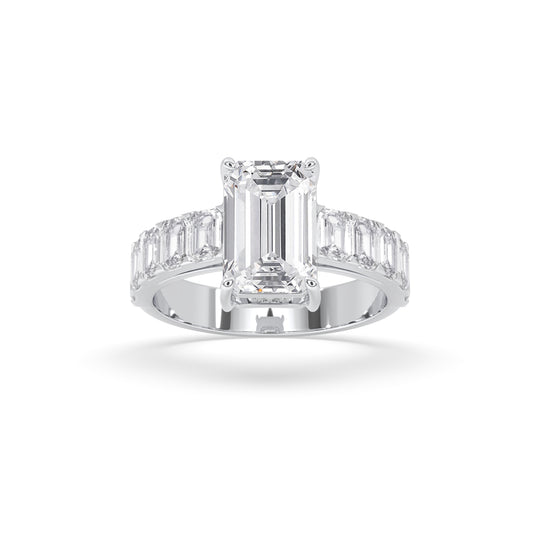 Emerald Cut Engagement Ring