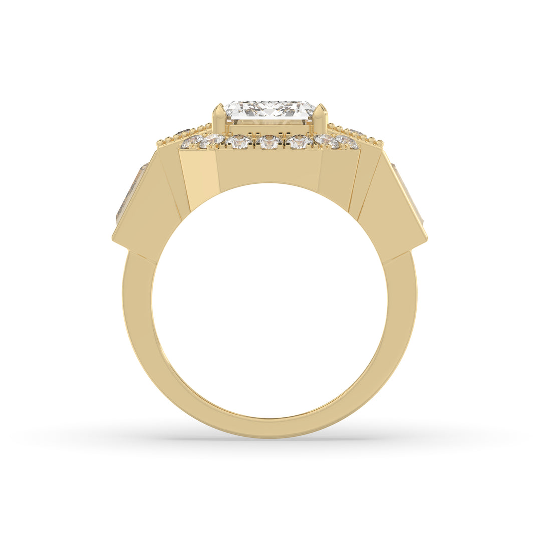 Emerald Engagement Ring