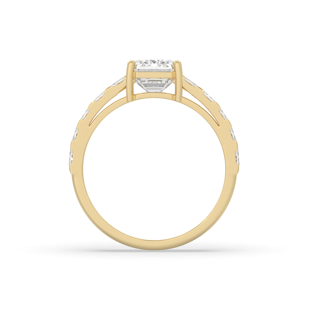 Emerald Cut Engagement Ring