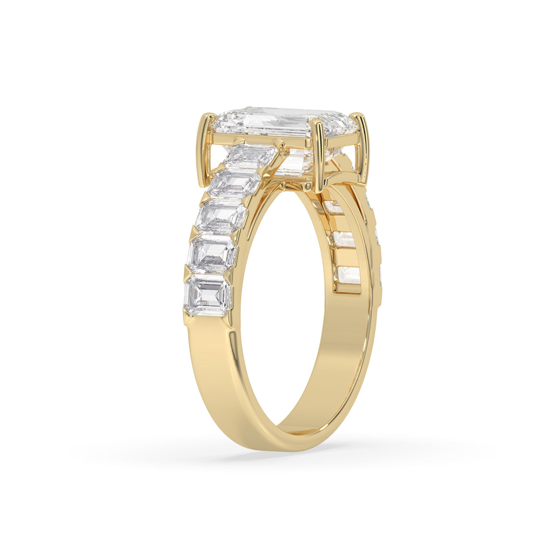 Emerald Cut Engagement Ring