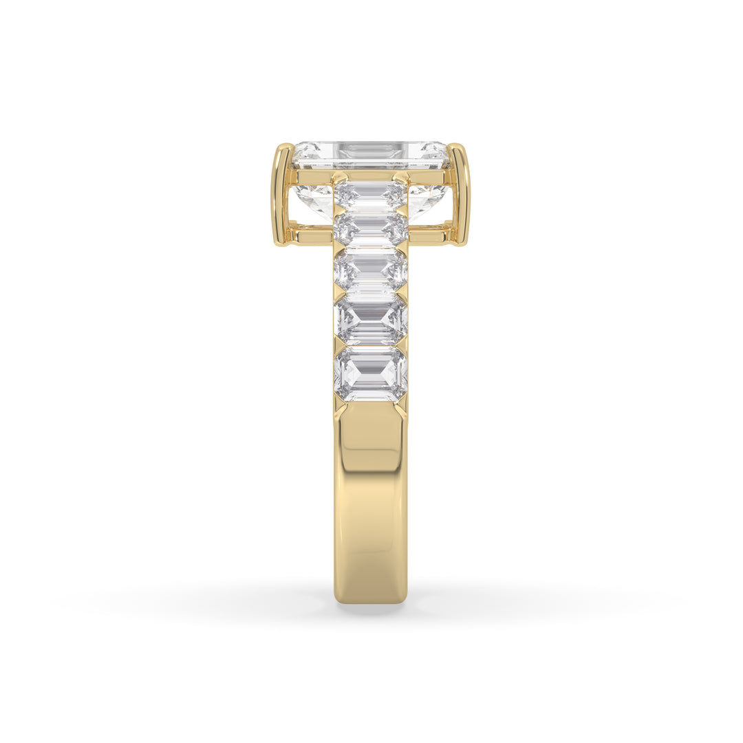 Emerald Cut Engagement Ring