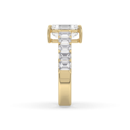 Emerald Cut Engagement Ring