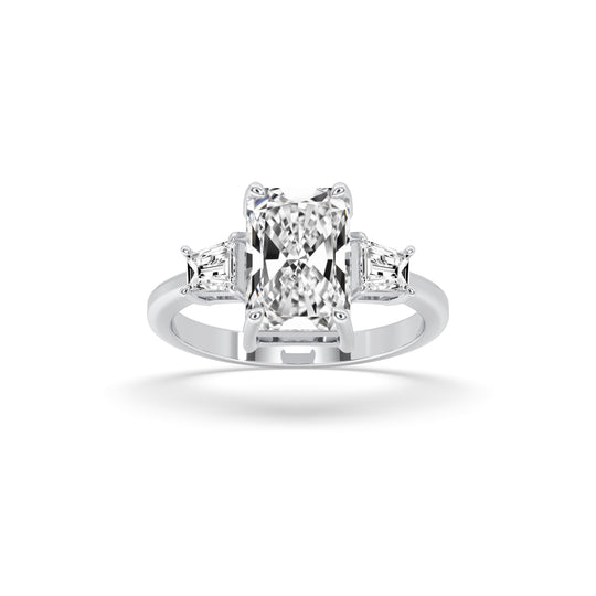 Radiant Ring Side Stones