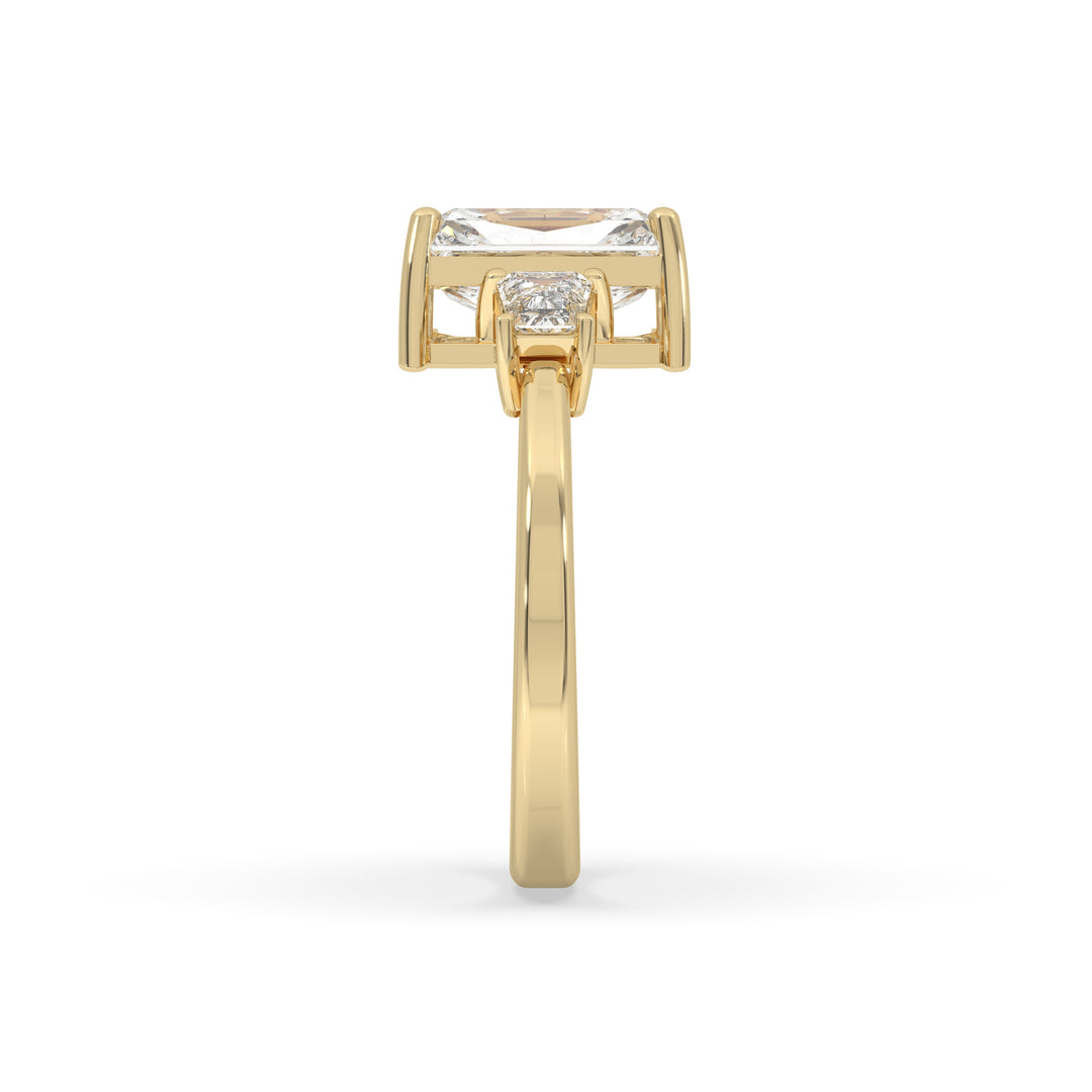 Radiant Ring Side Stones