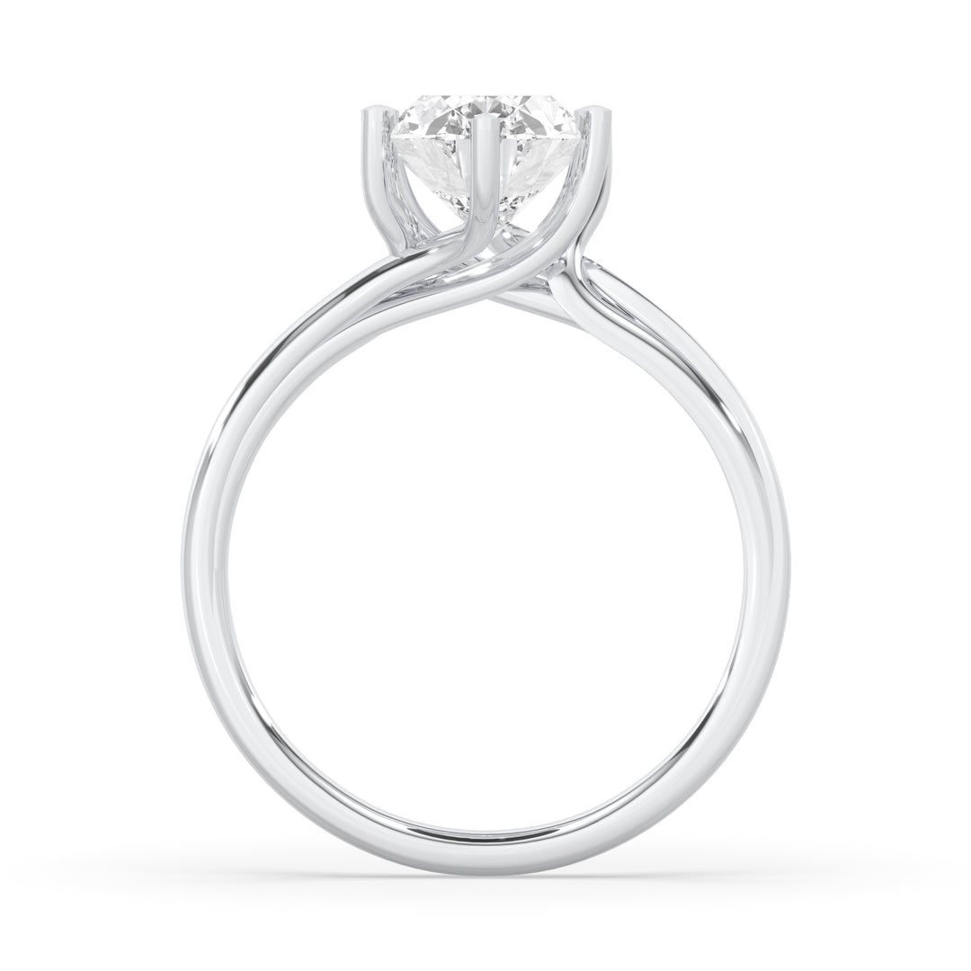 Oval Solitaire Engagement Ring