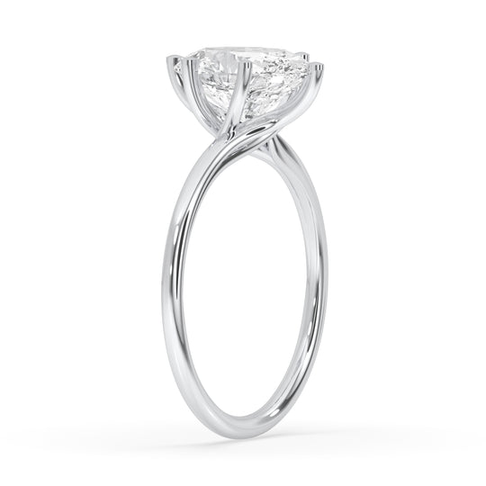 Oval Solitaire Engagement Ring