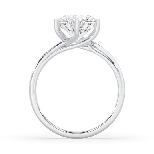 Round Solitaire Engagement Ring