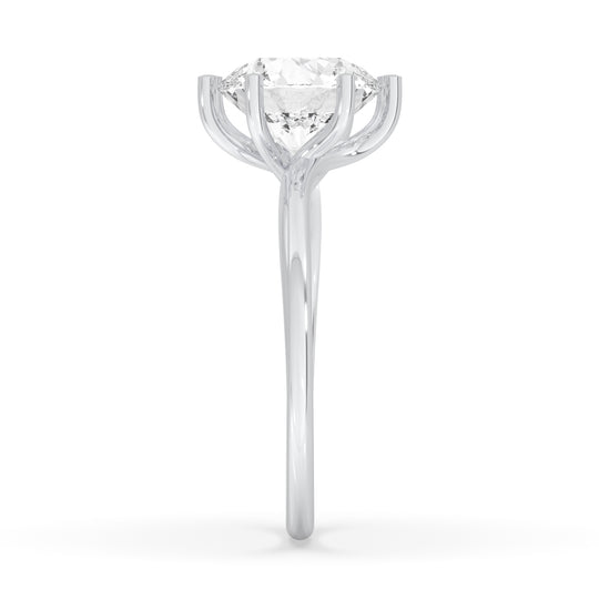 Round Solitaire Engagement Ring