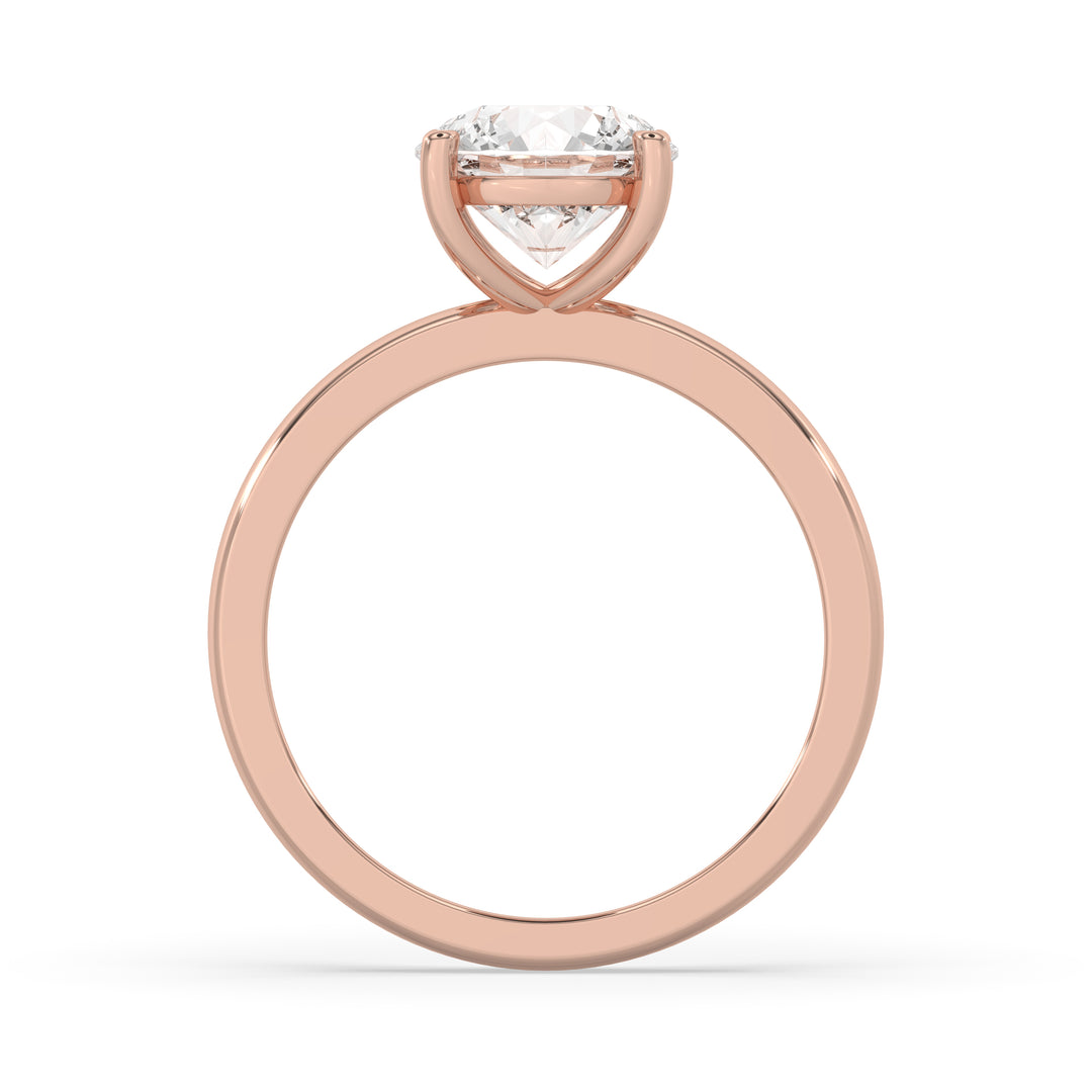 Round Solitaire Engagement Ring