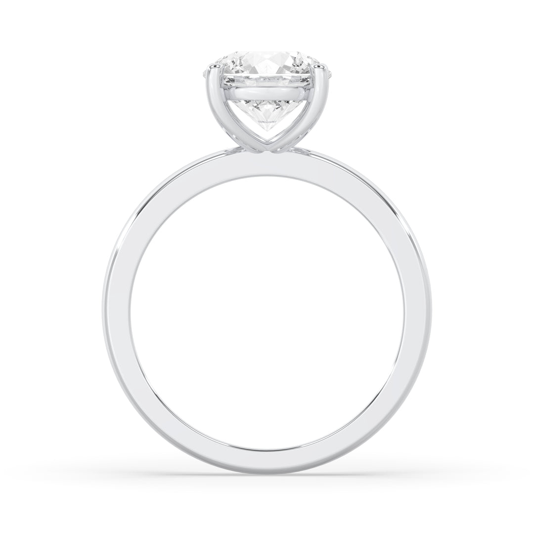 Round Solitaire Engagement Ring