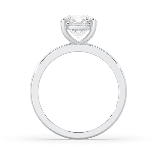 Round Solitaire Engagement Ring