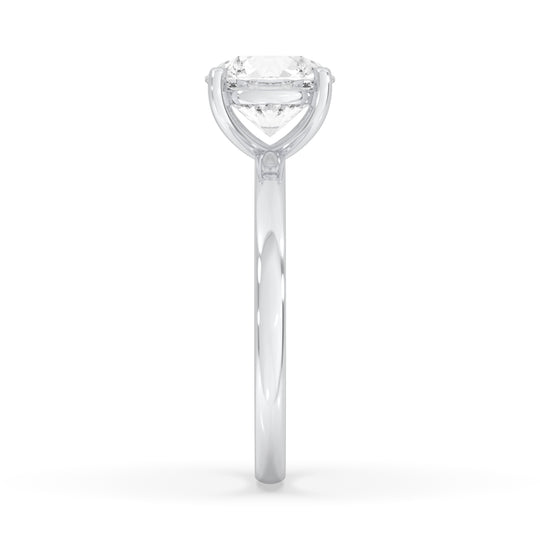Round Solitaire Engagement Ring