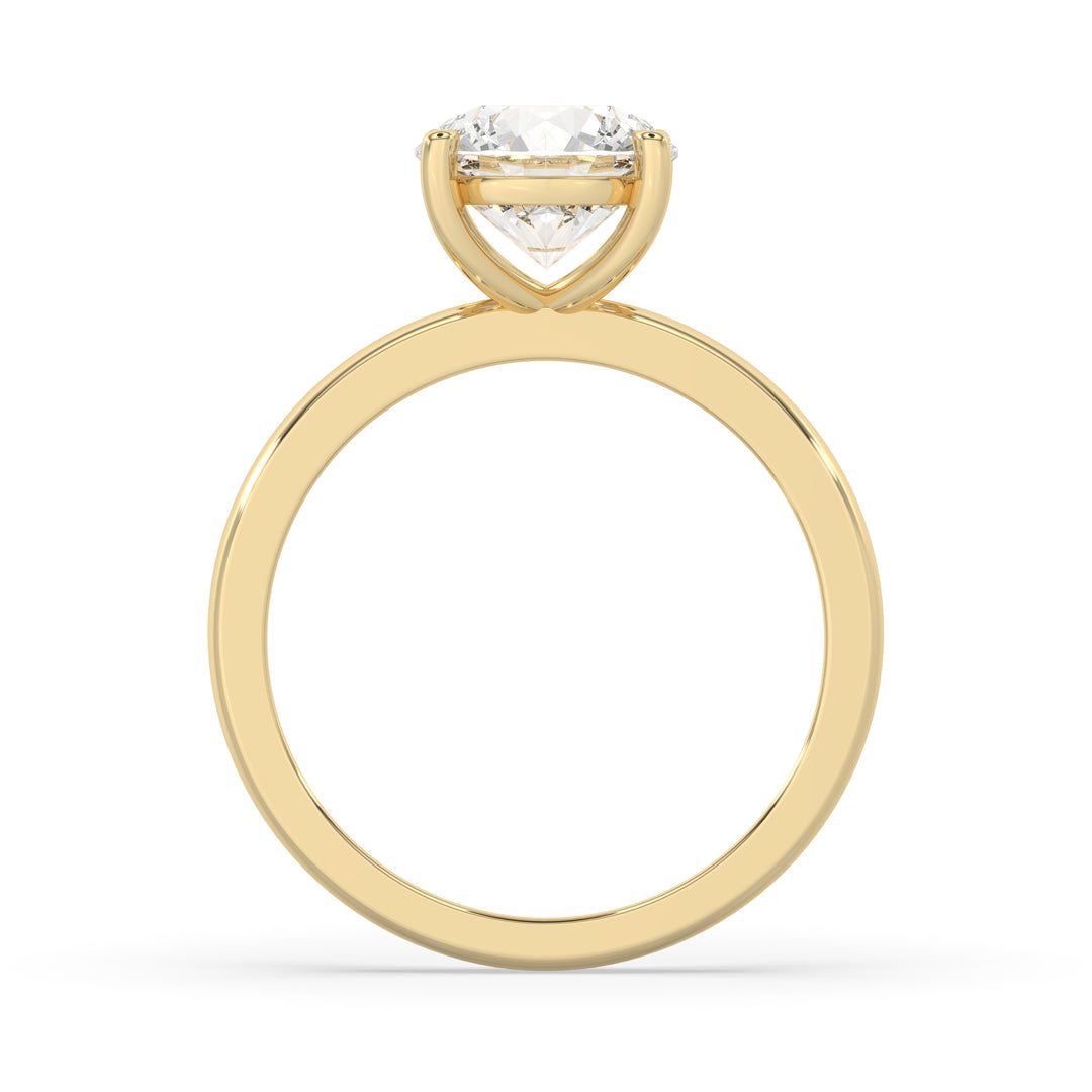 Round Solitaire Engagement Ring