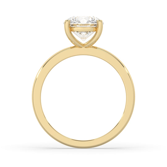 Round Solitaire Engagement Ring