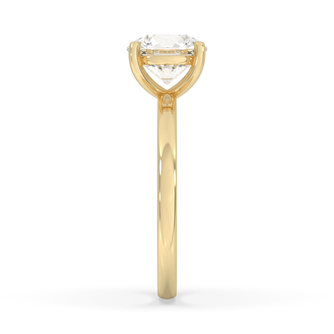 Round Solitaire Engagement Ring