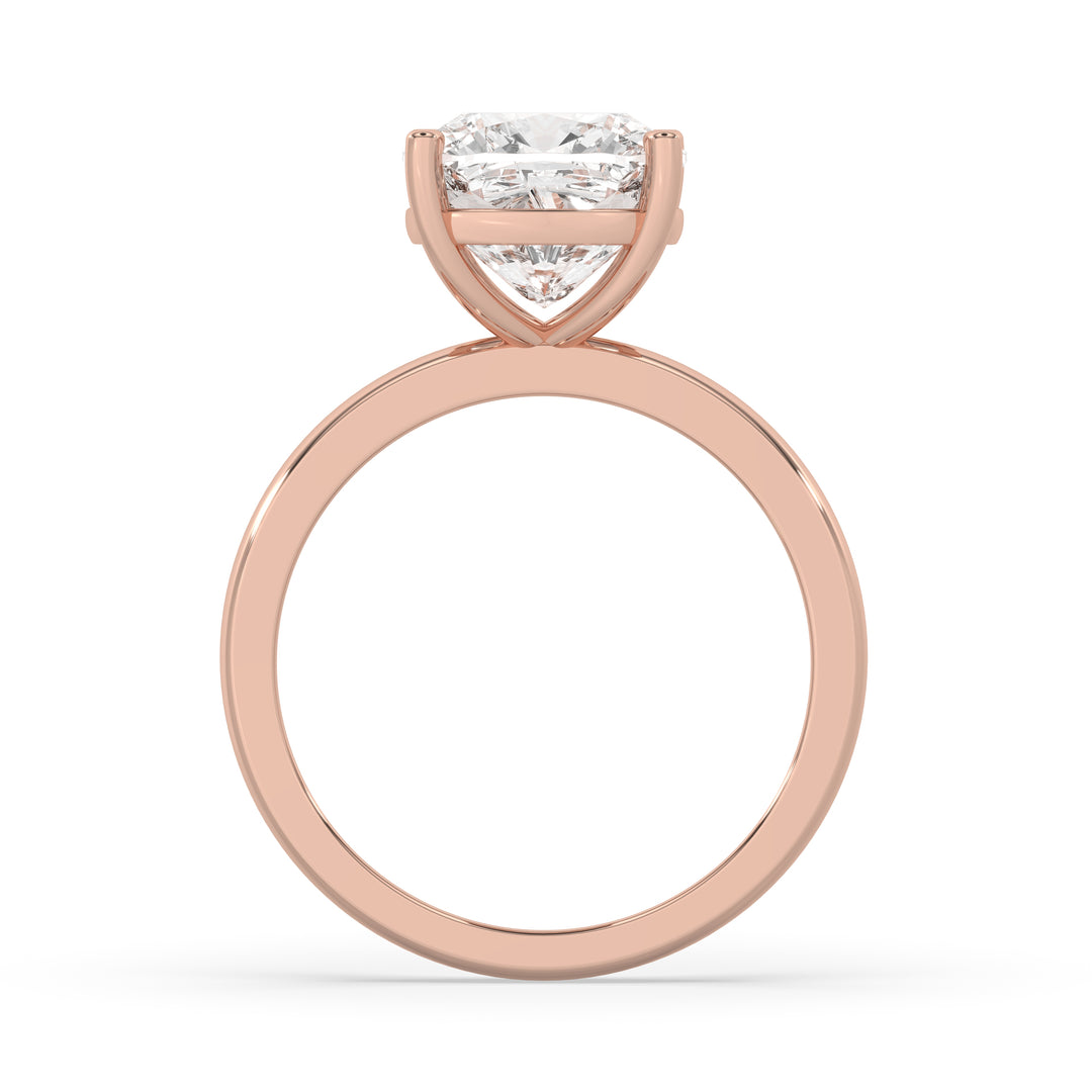 Cushion Solitaire Ring