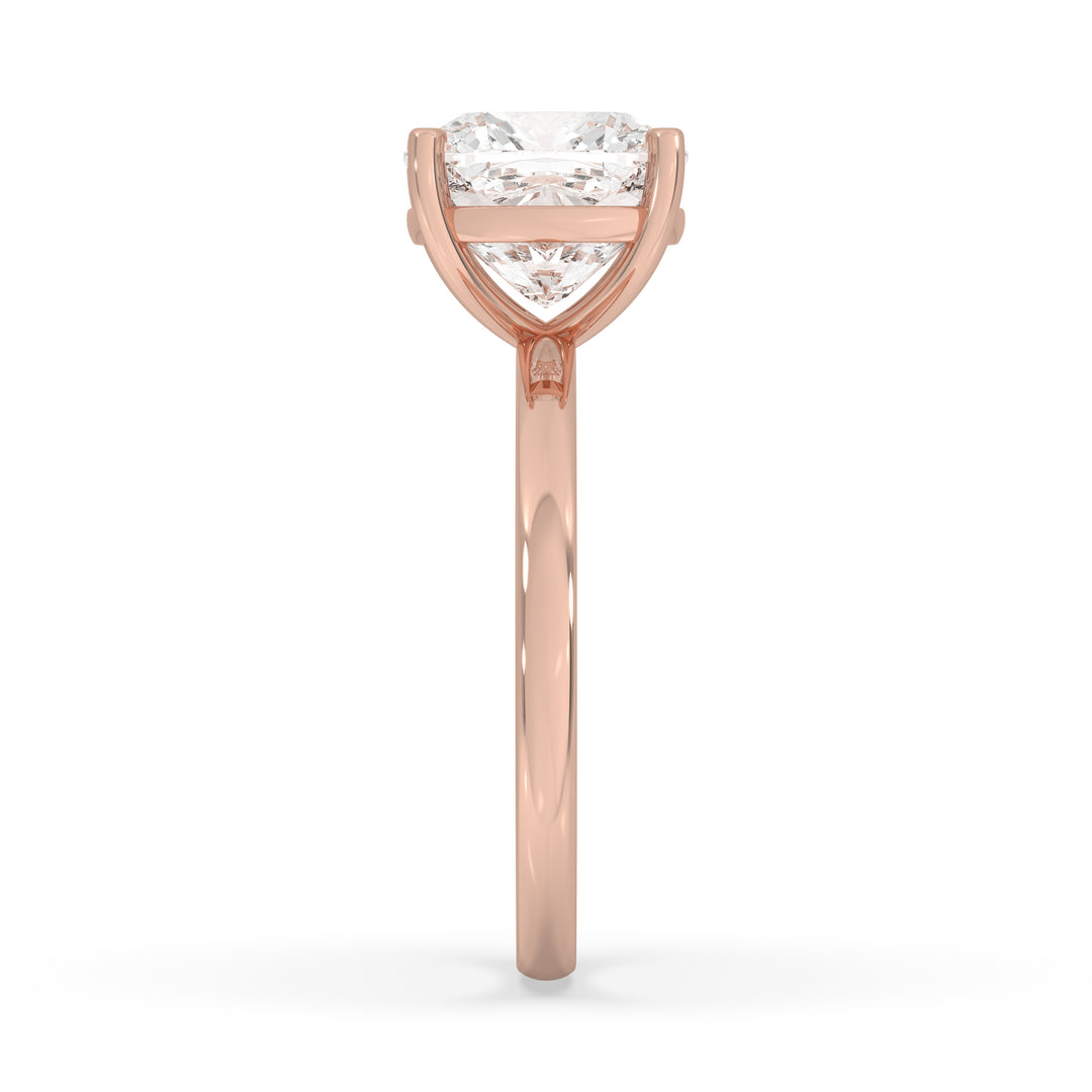 Cushion Solitaire Ring